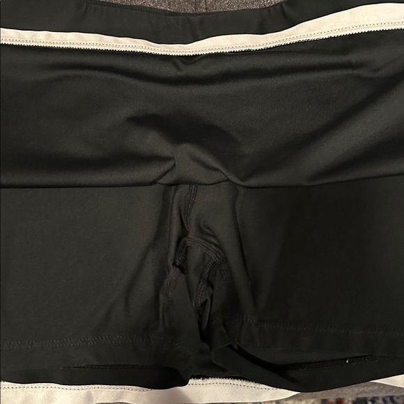 Nike Black Tennis Skirts with White and Yellow Trim - Picture 5 of 5